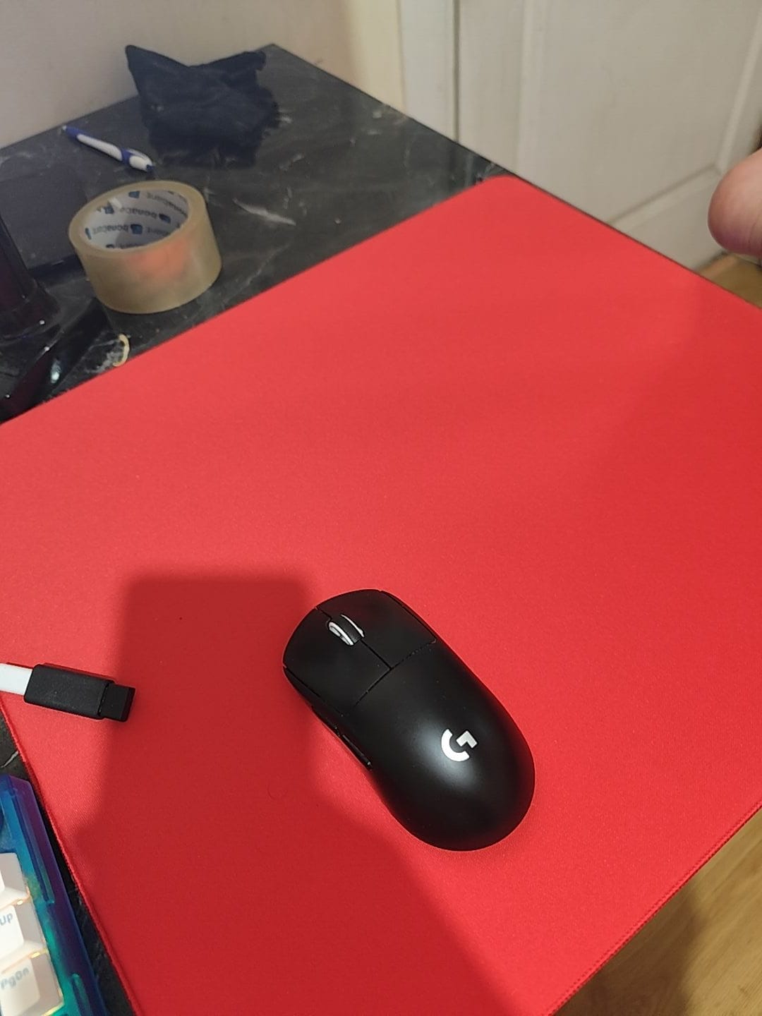 Customer photo review of Pulsar eS Saturn Pro Poron Mousepad