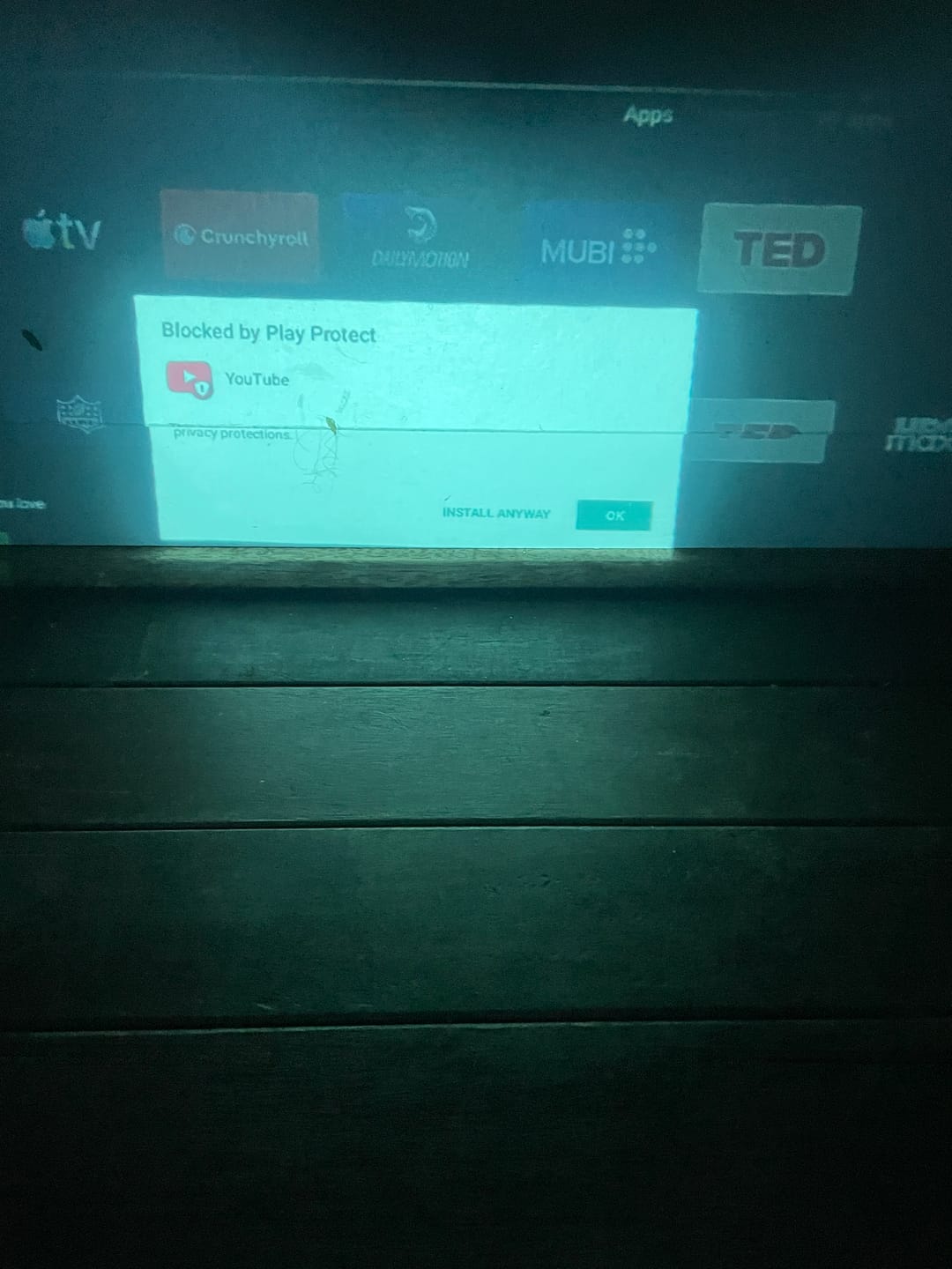 Customer photo review of MovieHub™ Ultra HD Projector