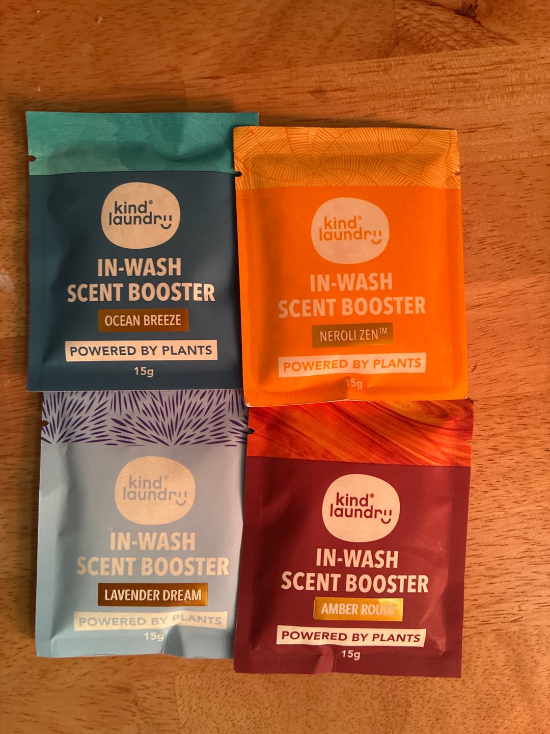 Customer photo review of Travel Size In-Wash Scent Boosters - Ocean Breeze