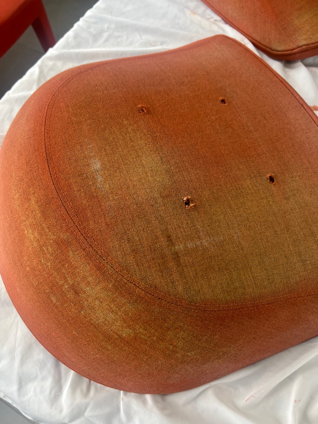 Customer photo review of Fabric Paint -- Orange