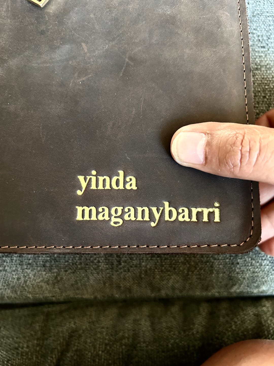 Customer photo review of Personalization