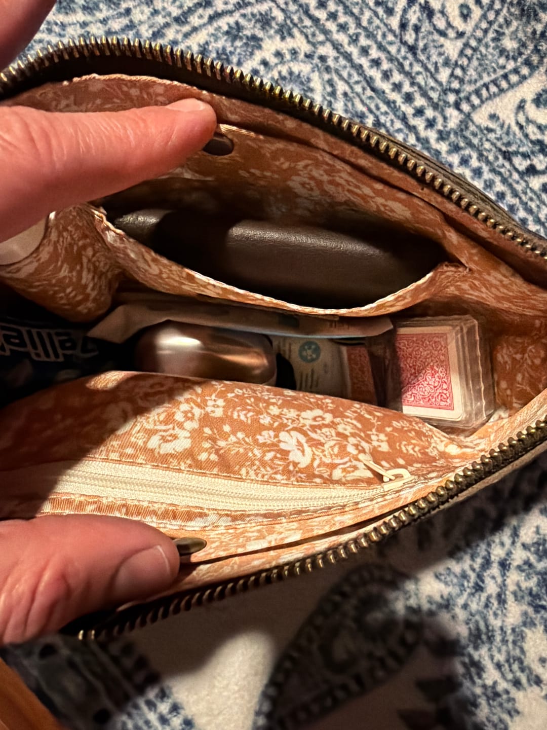 Customer photo review of Espresso Daily Wallet