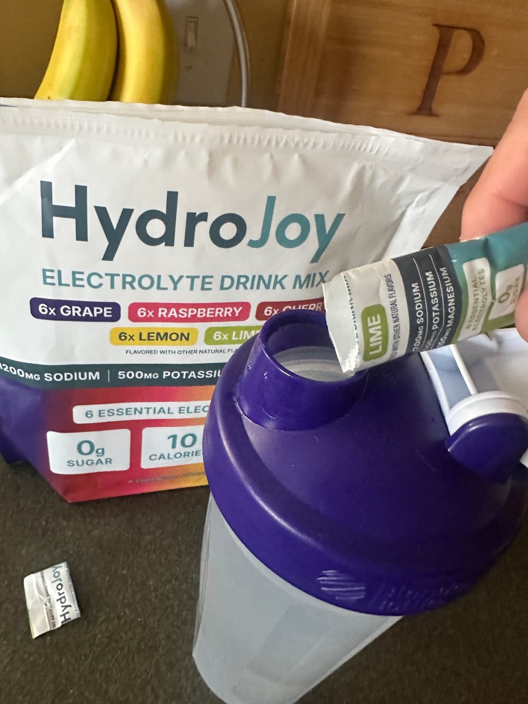 Customer photo review of Hydration Sticks (30 Pack)