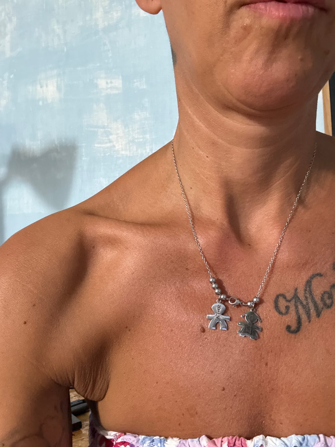 Customer photo review of Collana con bambini - I Miei Tesori