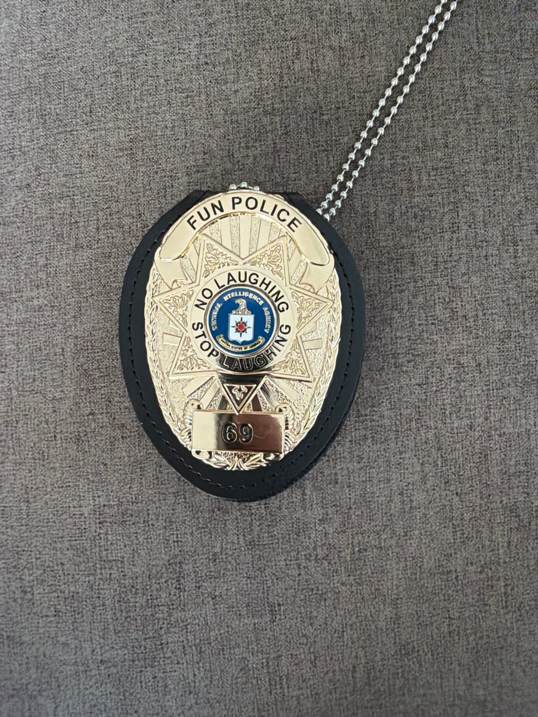 Customer photo review of Customizable Badge BA07