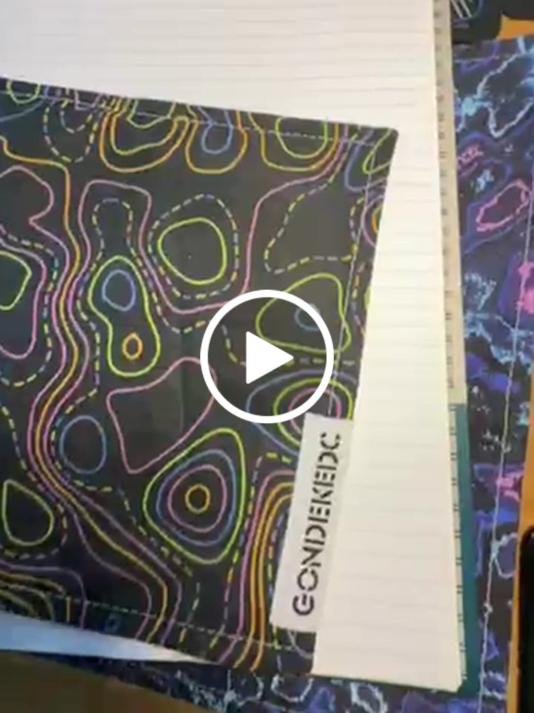 Customer video review of GondekEDC 80s Camo Topo 2.0 Hamilton Hank 7x7 – Cotton & Microfiber Handkerchief – Made in USA