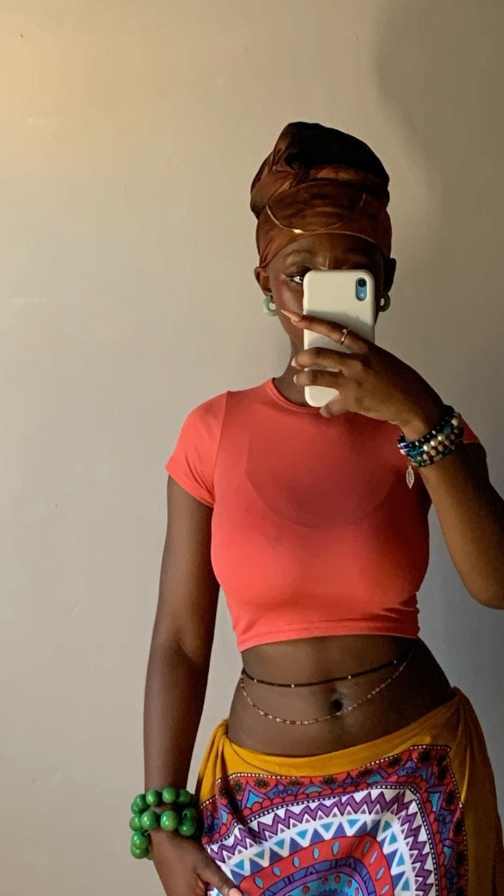 Customer photo review of WAISTBEADS - CHARM
