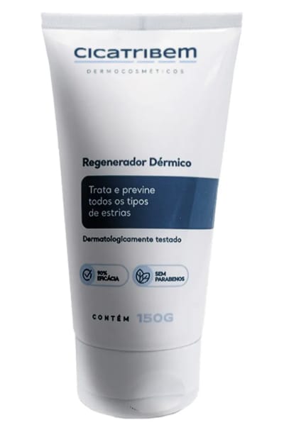 Customer photo review of Creme Antiestrias Regenerador Dérmico