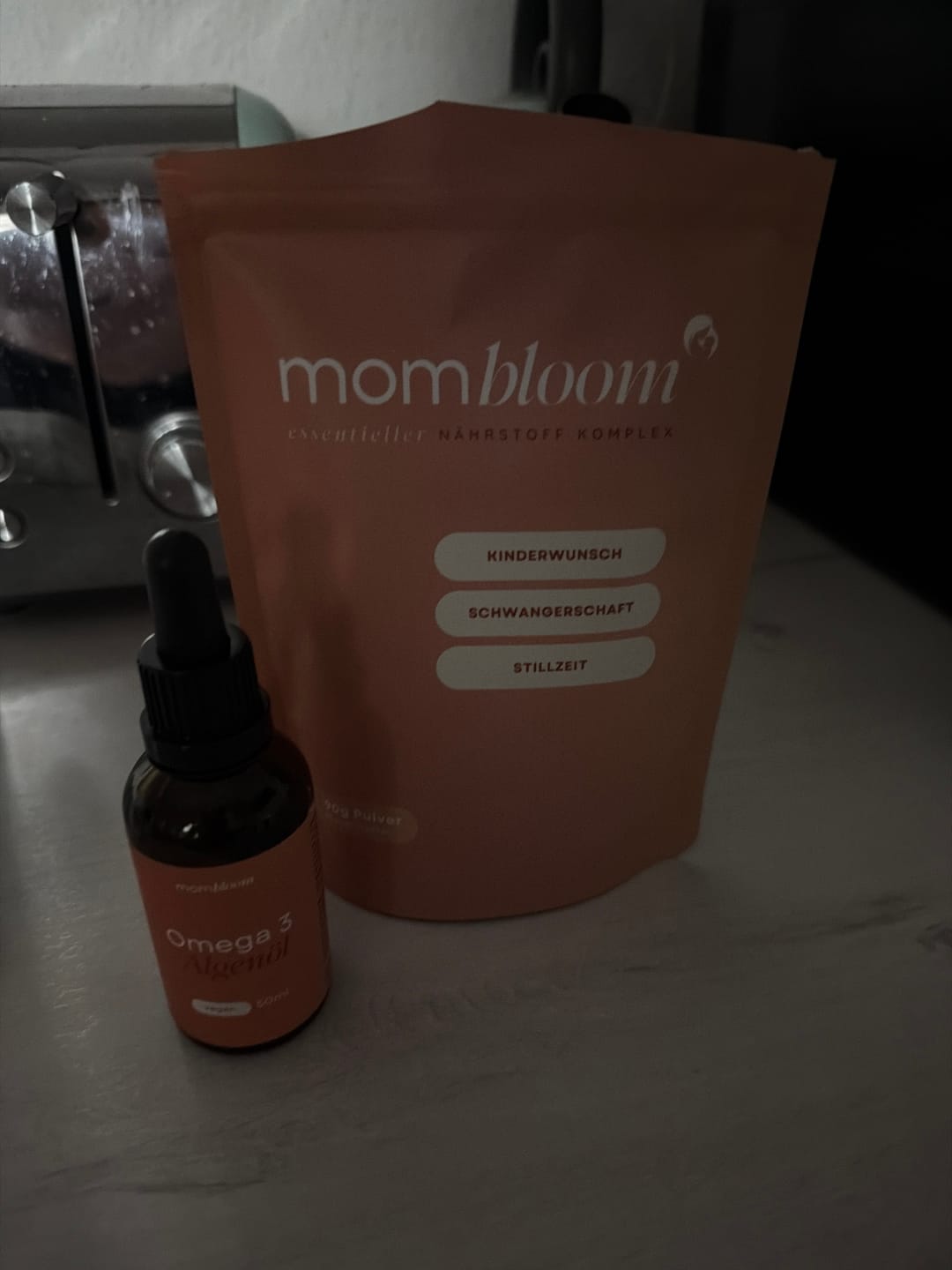 Customer photo review of NEU veganes Omega-3 Algenöl (50ml)