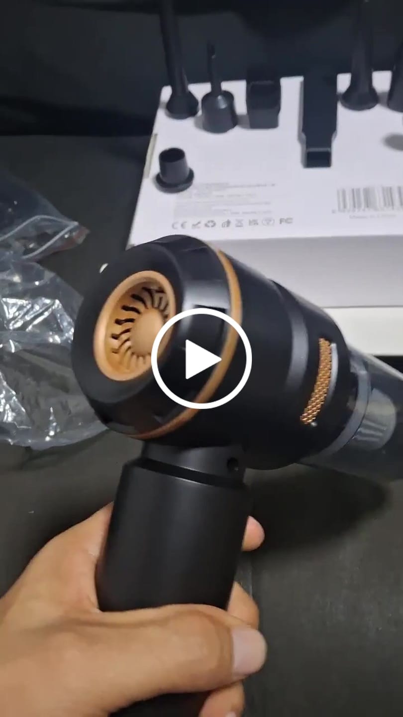 Customer video review of Cordless Car Vacuum Cleaner & Air Duster | Aerovix Turbo 5000