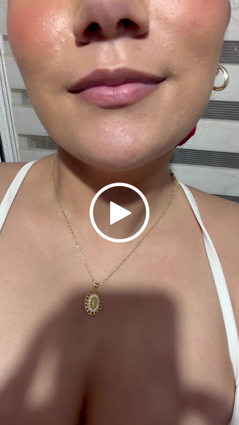 Customer video review of Collar Virgen