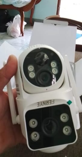 Customer photo review of 4G CCTV 2K HD 360° - Single & Dual Lens | No WiFi, No Power Needed | LIFETIME FREE 4G DATA INCLUDED