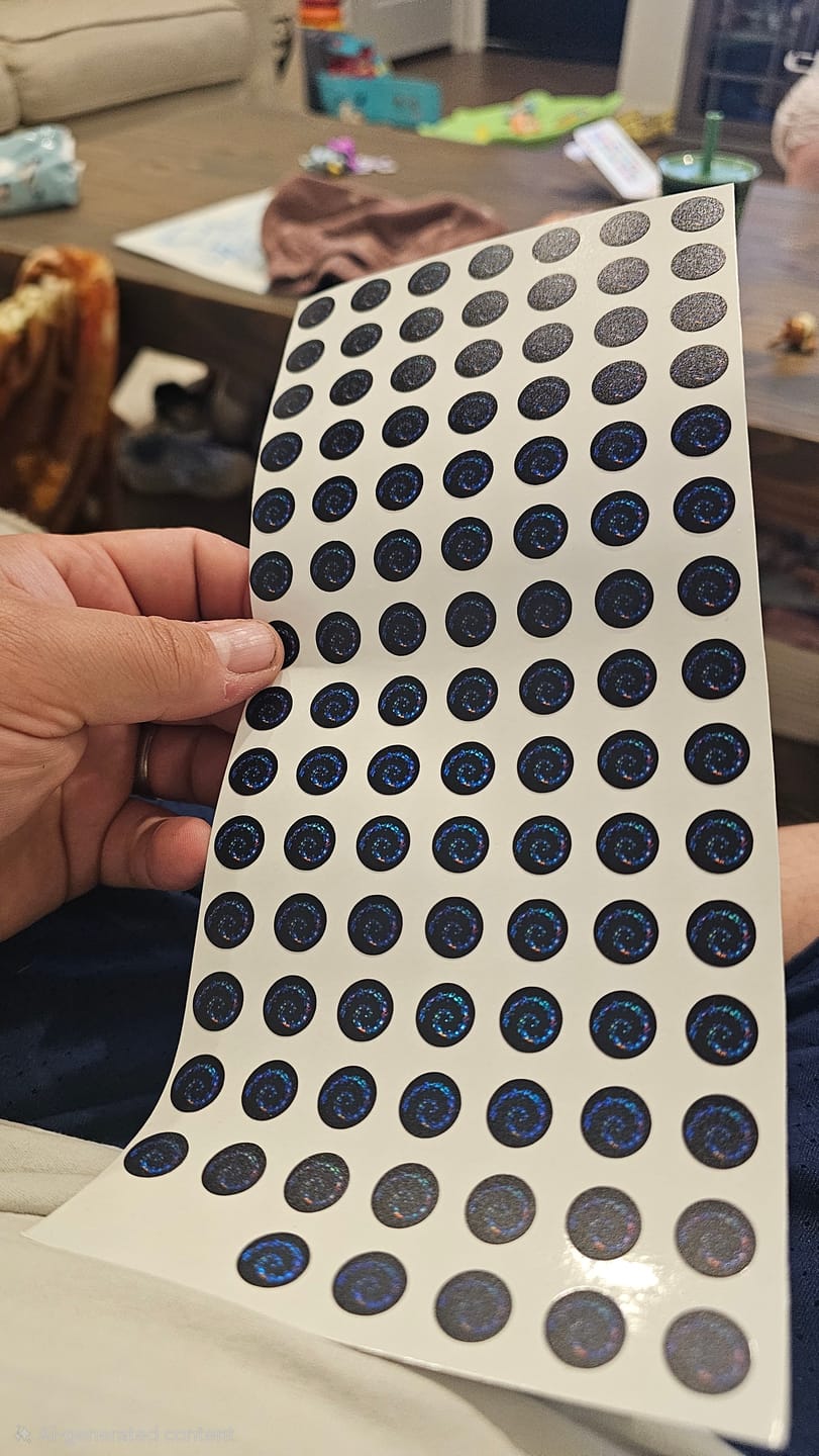 Customer photo review of Print Custom Labels