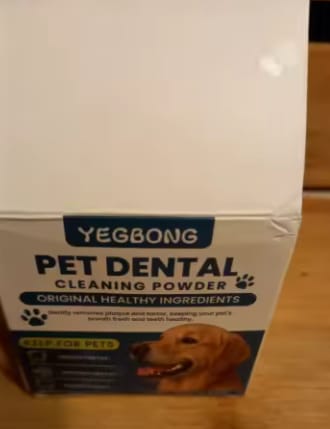 Customer photo review of Spray Dental Para Perros y Gatos