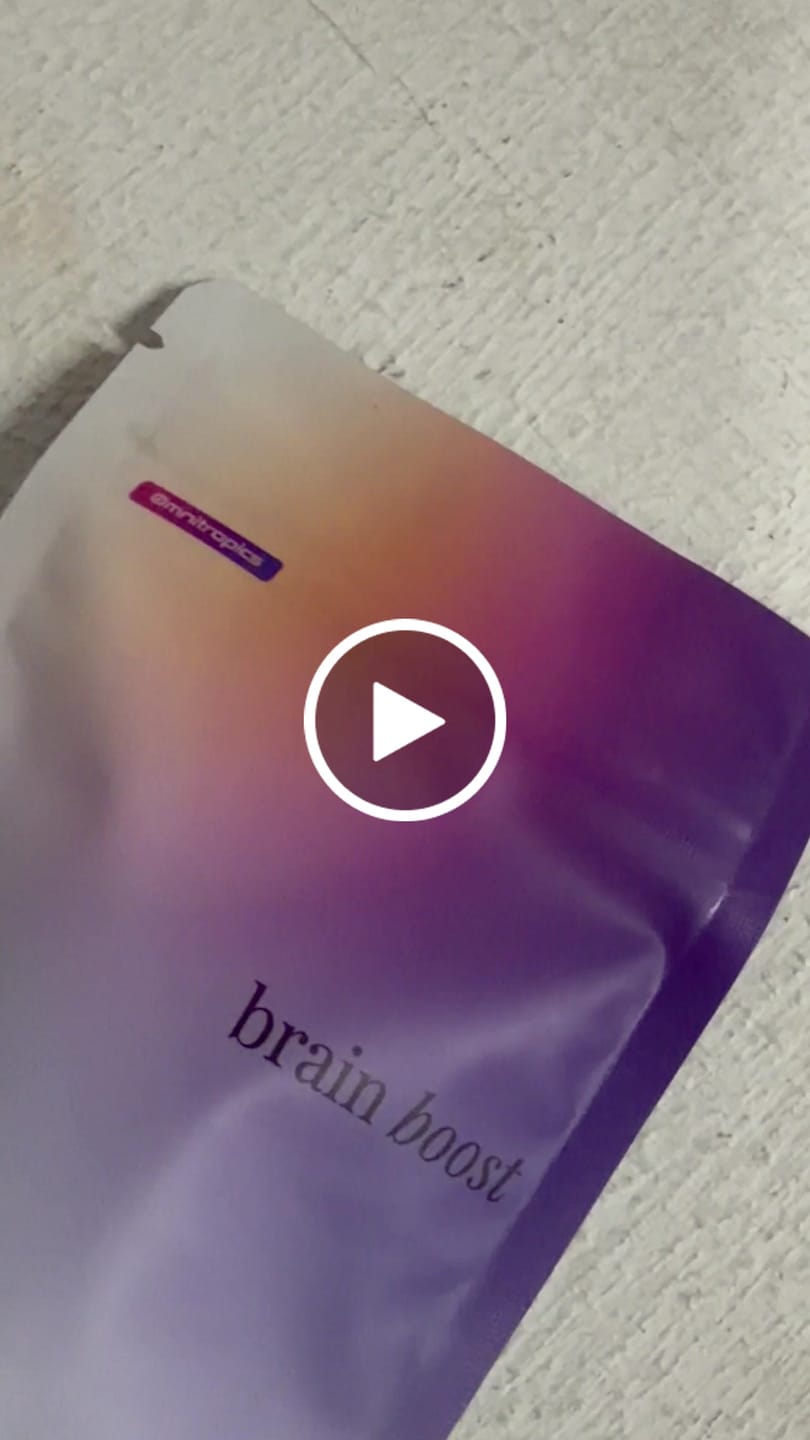 Customer video review of Omnitropics™ Brain Boost Premium Lion's Mane (30 Capsules)
