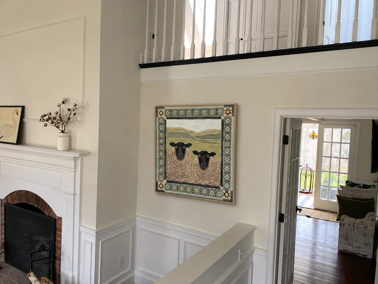 Customer photo review of Modern Folk Art ｜ Pasture Guardians