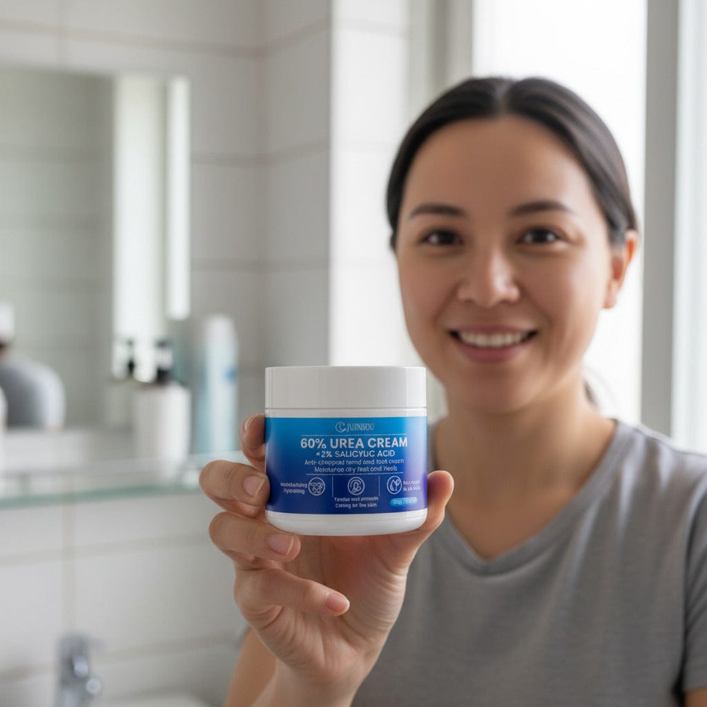Customer photo review of JUINHOU Crema Piedi 60% Urea + 2% Acido Salicilico