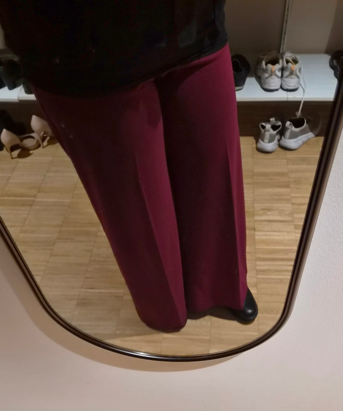 Customer photo review of Peppa Dana bukse - plum red