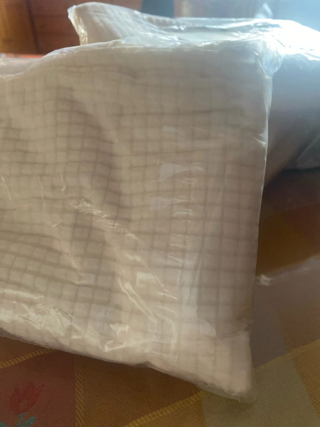 Customer photo review of Ribbed Corduroy Cushion Cover
