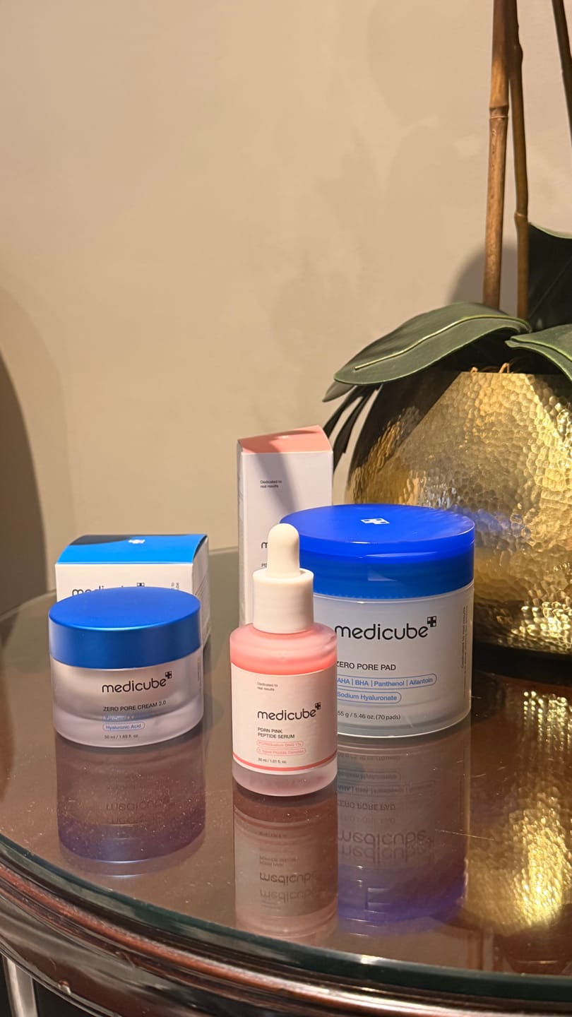 Customer photo review of سيروم ميديكيوب الوردي بتقنية بي دي آر إن والببتيدات لتوهج البشرة - 30مل
