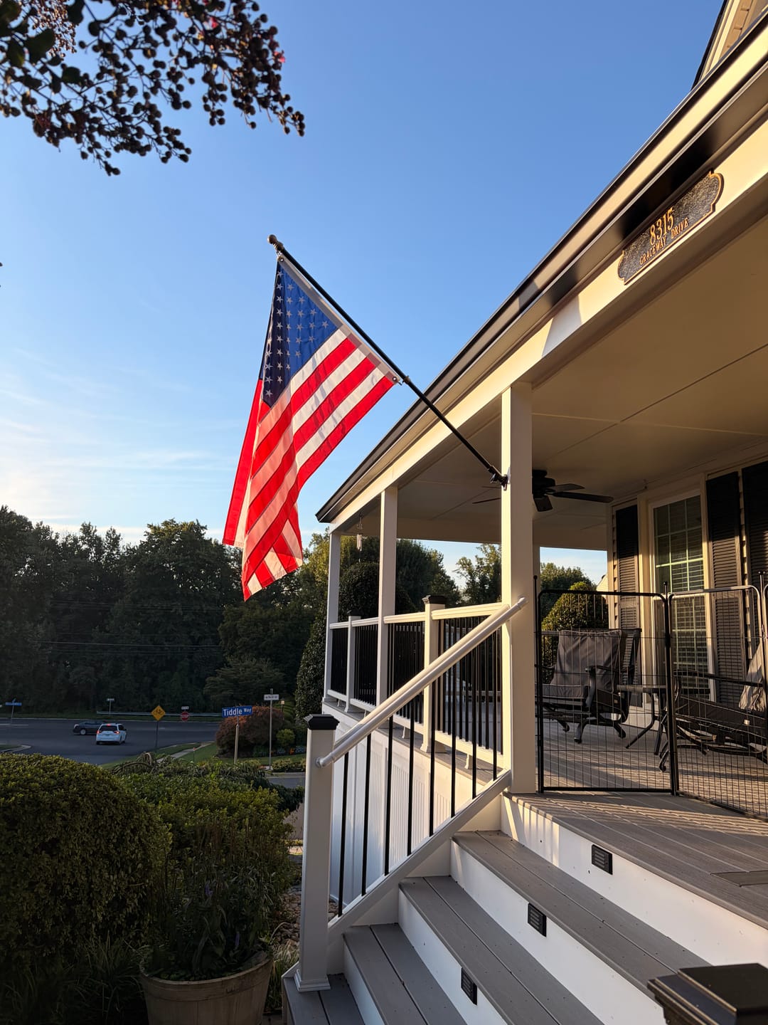 Customer photo review of 3' x 5' American Flag