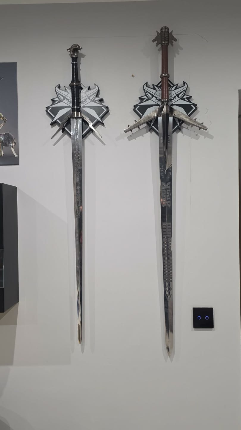 Customer photo review of Aerondight Silver Sword - The Witcher Sword