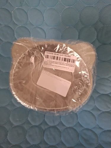 Customer photo review of Comedero ortopédico - Gato
