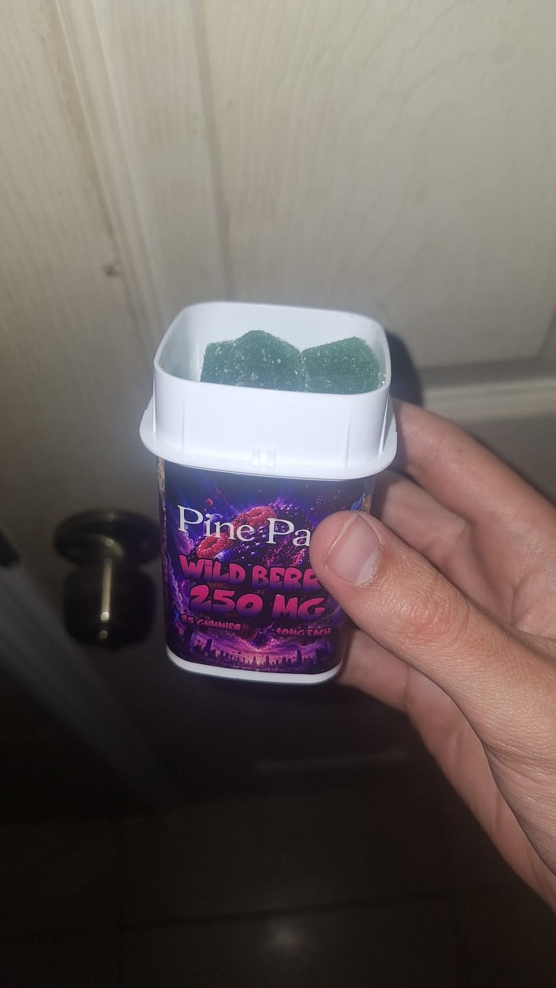 Customer photo review of Wild Berry Delta-9 Gummies — 250mg