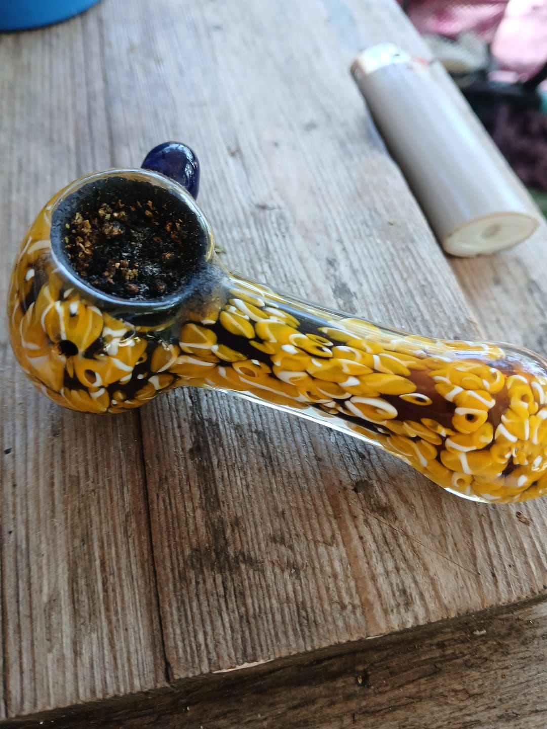 Customer photo review of Blackout Berries THCA Flower Ounce (28g)