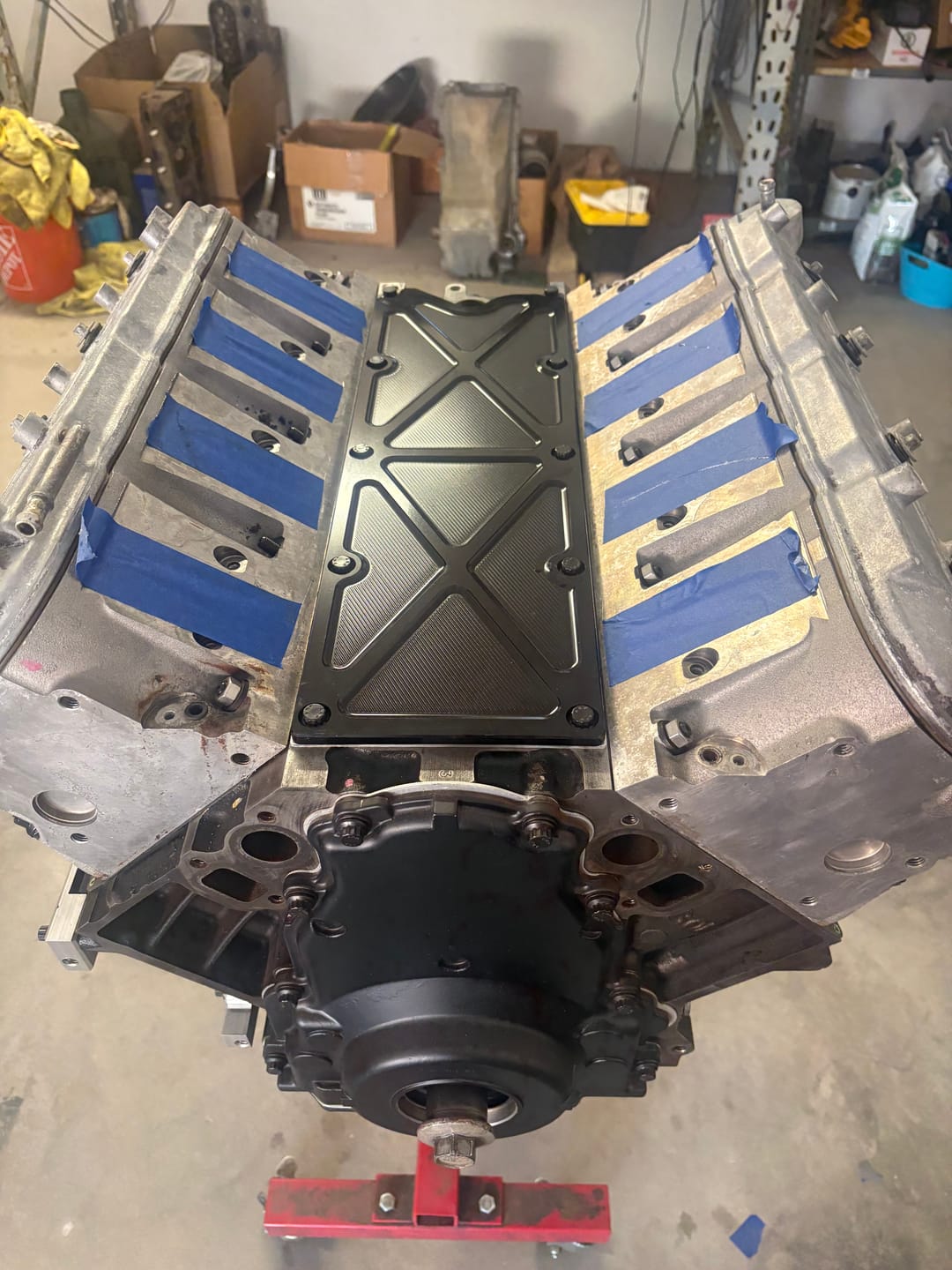 Customer photo review of Motion Raceworks Gen 3 LS Billet Valley Cover (Knock Sensor Delete) Black Anodized 10-10011BLK