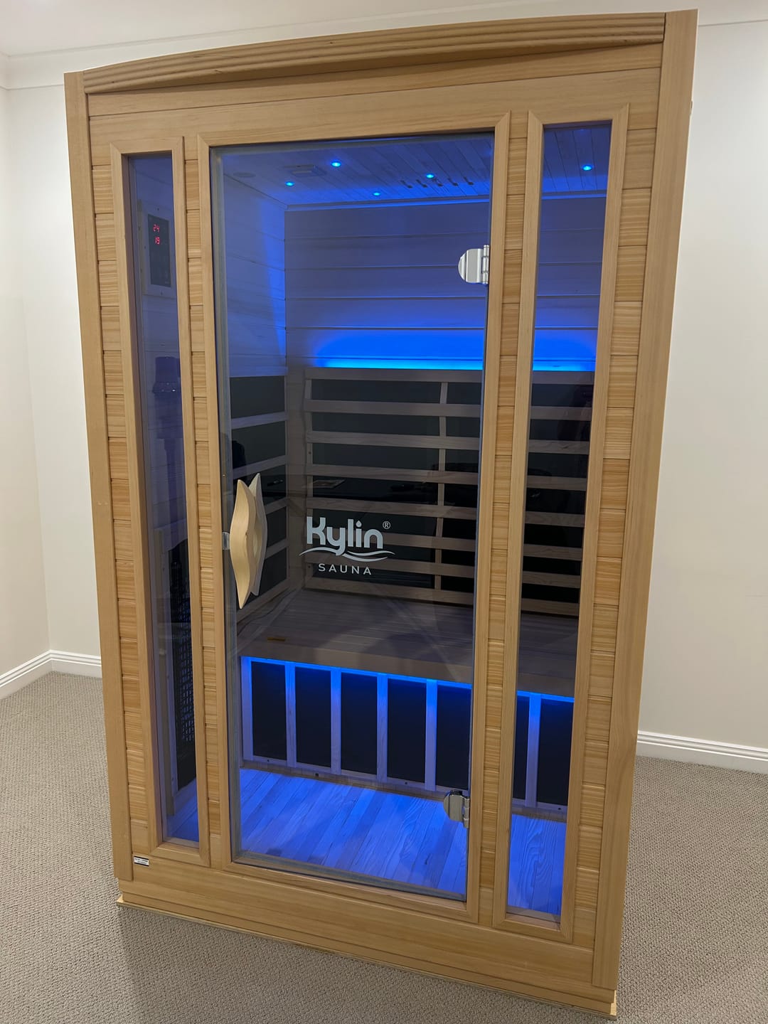Customer photo review of Kylin Full Spectrum Low EMF Carbon Far Infrared Sauna 2 people - K8205 FS