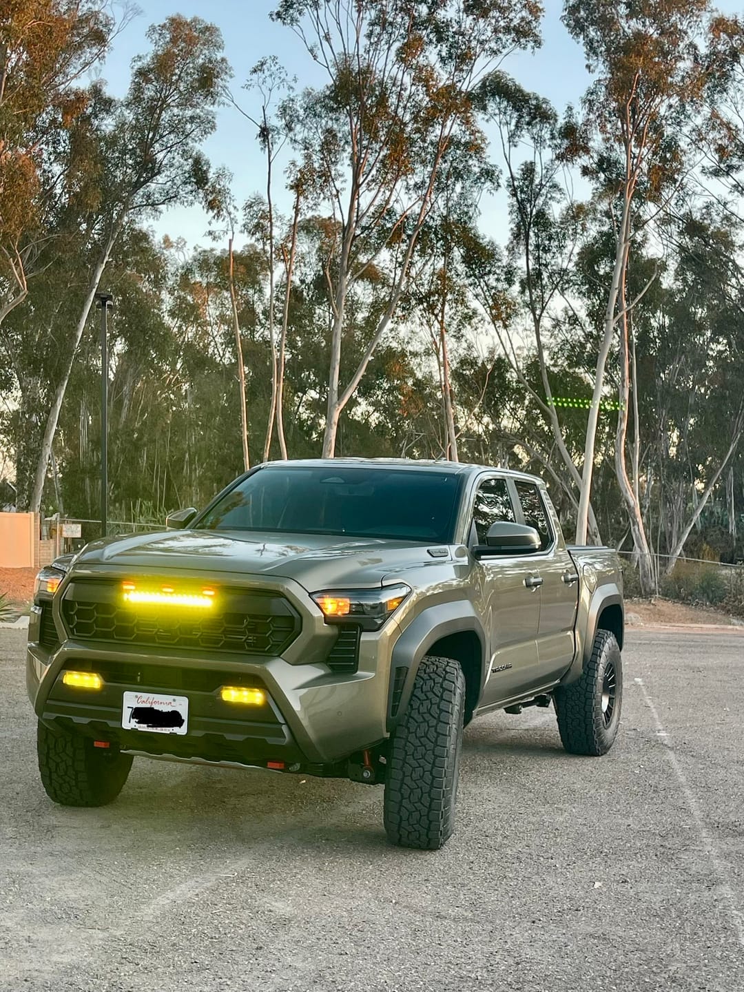 Customer photo review of 2024+ Tacoma Apex Pro Grille with LED Light Bar by YotaTribe