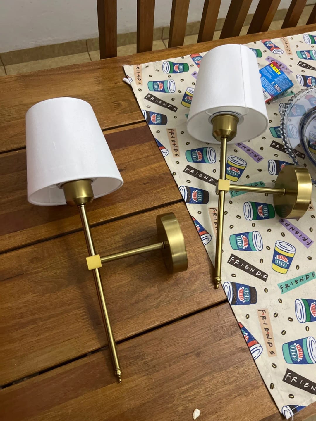 Customer photo review of Velnee Cordless Wall Sconce