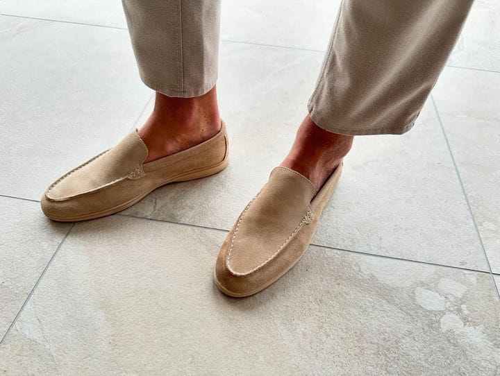 Customer photo review of Werenfield Premium Suede Loafers