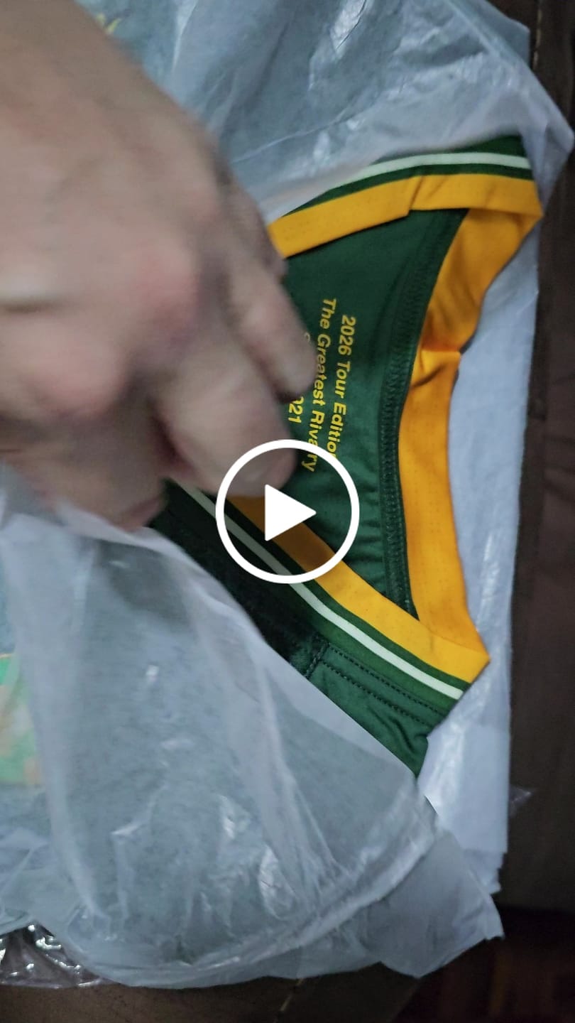 Customer video review of Springboks Nike Men's 2026 RGR Authentic Jersey