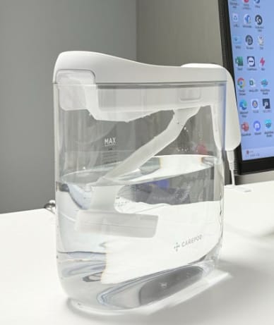Customer photo review of 透明なミニ卓上加湿器 Mini Zero (J20)