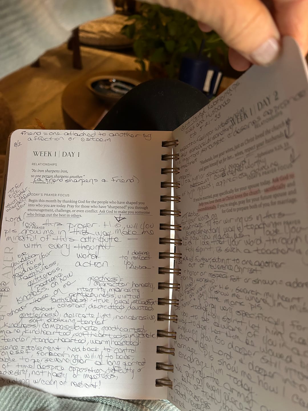 Customer photo review of A Year In Prayer: A Journey of Daily Prayer and Reflection