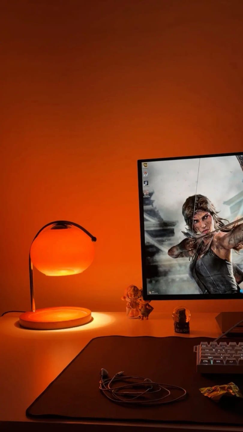 Customer photo review of Dimmable Candle Warmer Lamp