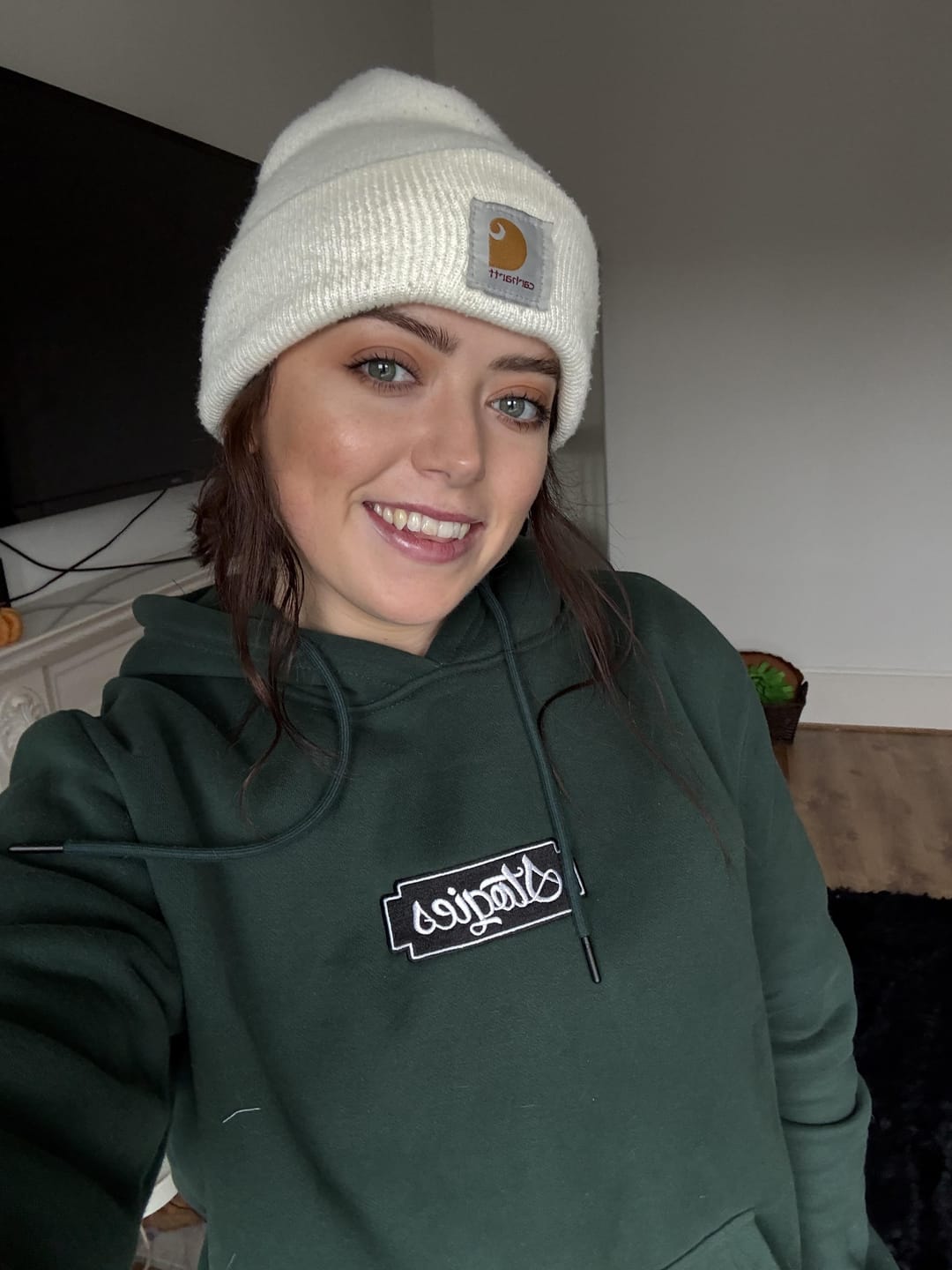 Customer photo review of Forest Green - Winter hoodie