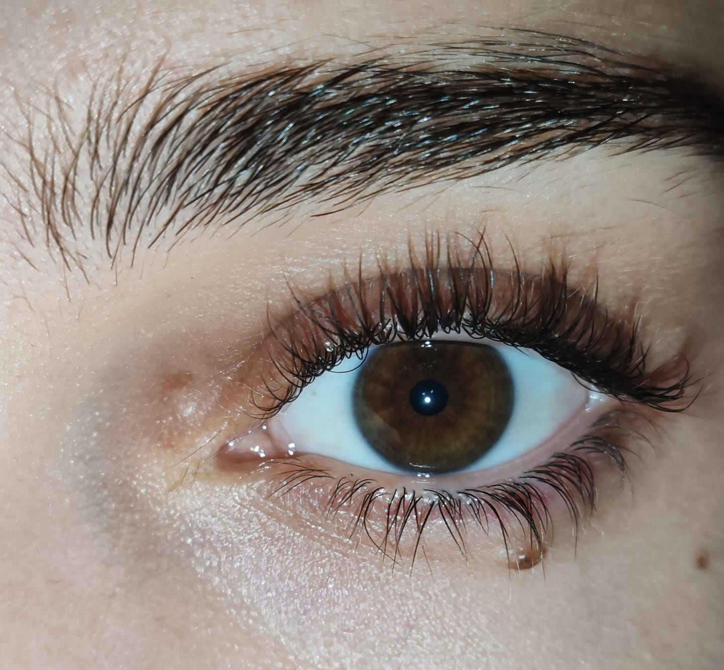 Customer photo review of LASH GROWTH SERUM