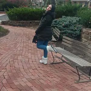 Customer photo review of Women’s Winter Waterproof Leather Boots(3 Colors)