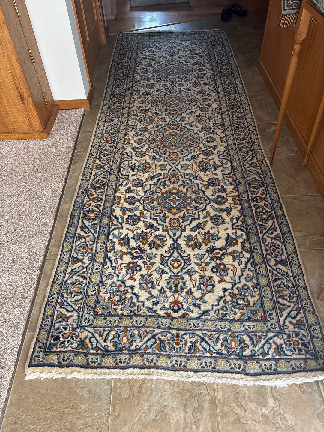Customer photo review of Taffy - Vintage Persian Runner Rug