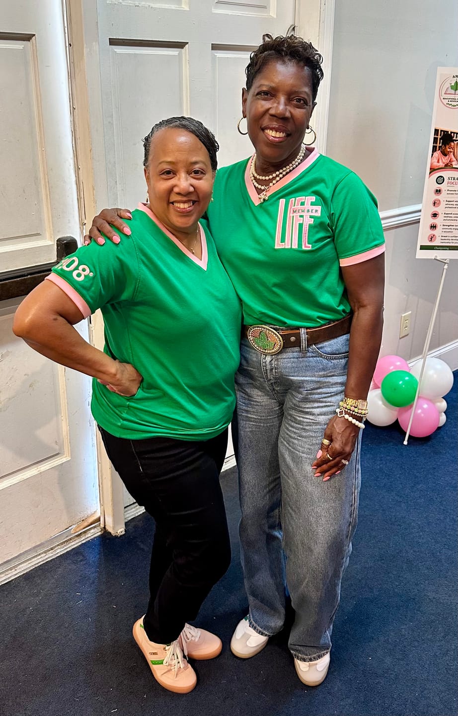 Customer photo review of Life Member Tee