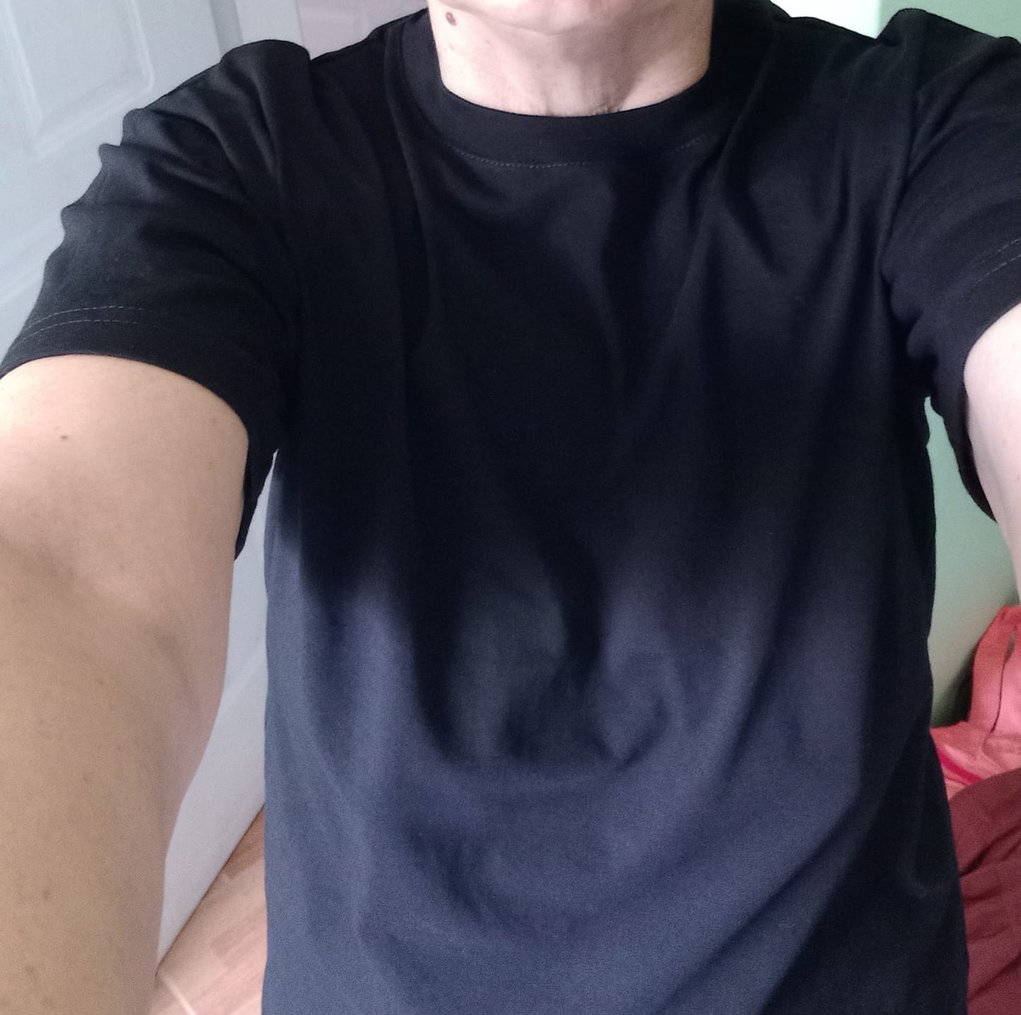 Customer photo review of Black T-Shirt