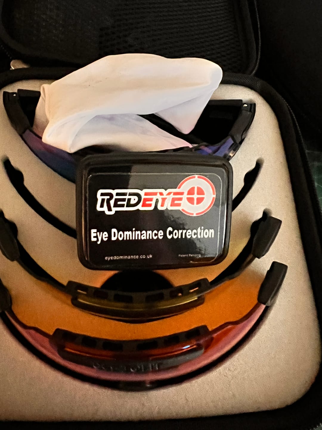 Customer photo review of Eye Dominance Correction Kit