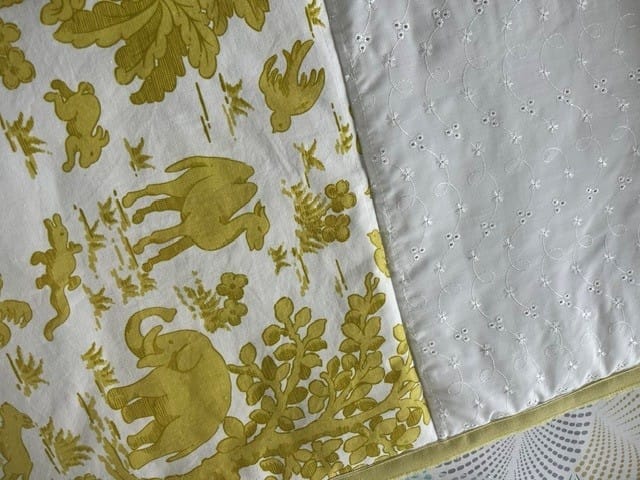 Customer photo review of Special Offer Broderie Anglaise Polycotton Fabric