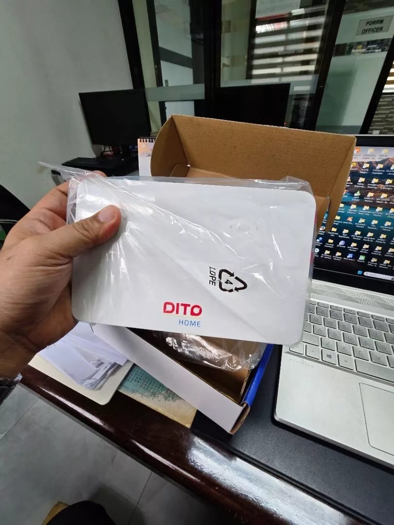 Customer photo review of DITO Home WoWFi Pro w/ Unli Data for 15/30Days