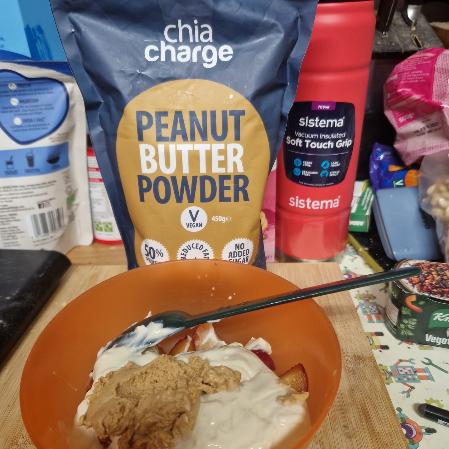Customer photo review of Peanut Butter Powder - 50% Protein
