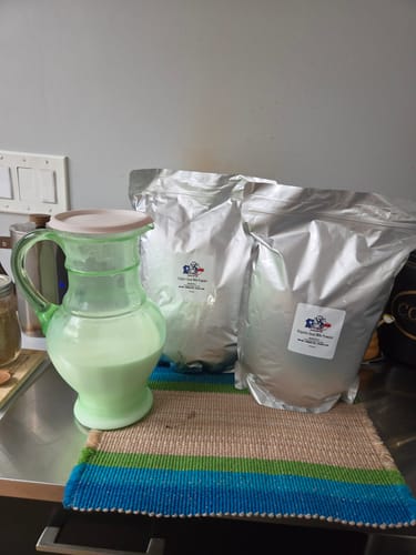Customer photo review of Organic Goat Milk Powder