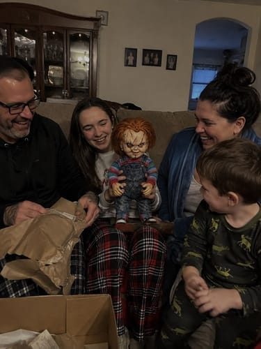 Customer photo review of HauntLab™ Possessed Walking Doll